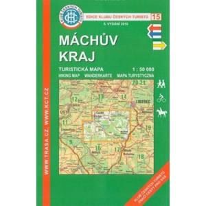 Máchův kraj - mapa KČT č.15 - 1:50t