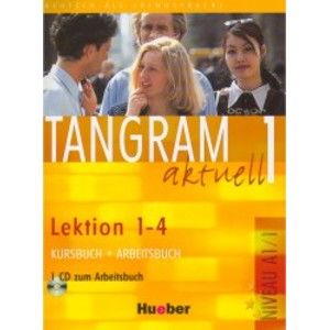 Tangram aktuell 1  /lektion 1-4/ Kursbuch+Arbeitsbuch+CD