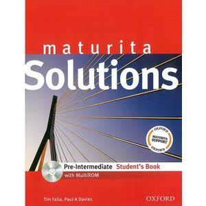 Maturita Solutions Pre-intermediate Students Book + MultiROM - Falla Tim, Davies P. A.
