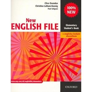 New English File elementary Students Book s anglicko-českým slovníčkem - Oxenden C., atham-Koenig Ch., Seligson P