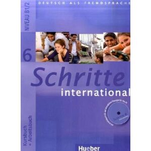 Schritte international 6 Kursbuch + Arbeitsbuch + Glossar + CD-ROM