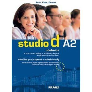 Studio d A2 němčina pro JŠ a SŠ - učebnice + CD - Funk, Kuhn, Demme