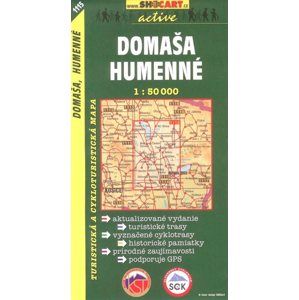 Domaša,Humenné - mapa SHc1115 - 1:50 000