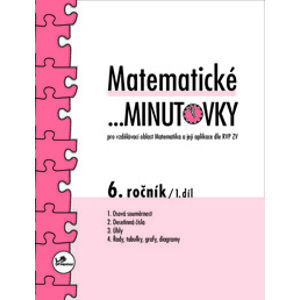 Matematické minutovky pro 6. ročník 1. díl - Hricz Miroslav
