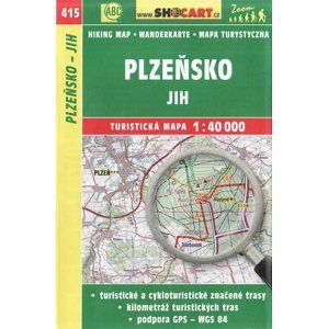 Plzeňsko - jih -  mapa SHOCart č. 415 - 1:40 000