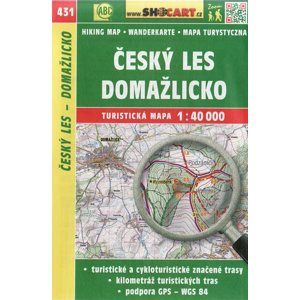 Český Les, Domažlicko - mapa SHOCart č. 431 - 1:40 000