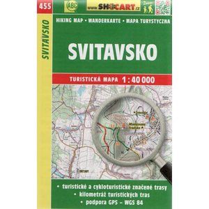 Svitavsko - mapa SHOCart č. 455 - 1:40 000