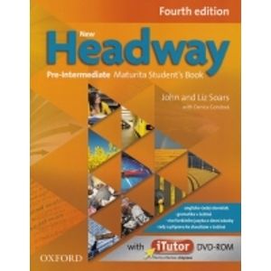 New Headway Pre-Intermediate Maturita SB + iTUTOR DVD- Rom CZ, 4. edice
