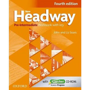 New Headway Pre-Intermediate Workbook with key, 4. edice - SOARS, J.  SOARS, L.