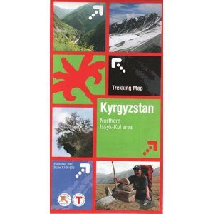 Kyrgyzstan - Northern Issyk-Kul area - 1:100 000