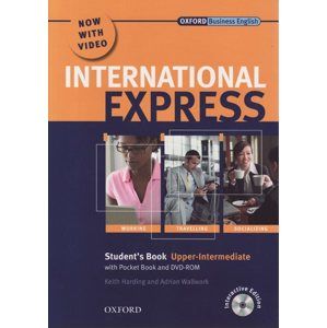 International Express Upper Intermediate Students Book with Pocket Book and DVD- Rom - Harding Keith and Wallwork Adrian
