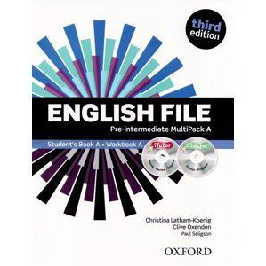 English File Pre-intermediate Multipack A / Student´s book A + Workbook A/ - Oxenden C., Lathan- Koenig Ch.