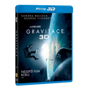 Gravitace 2 DVD (2Blu-ray 3D+2D) - Alfonso Cuarón