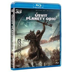 Úsvit planety opic 2 Blu-ray 3D + 2D - Matt Reeves