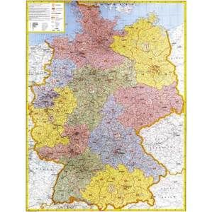 Německo - 1:700 000 -  mapa