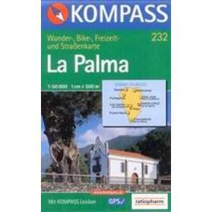 La Palma - mapa Kompass č.232 - 1:50t