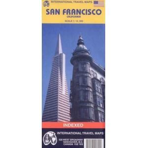 San Francisco - plán ITM - 1:12 500 /USA/