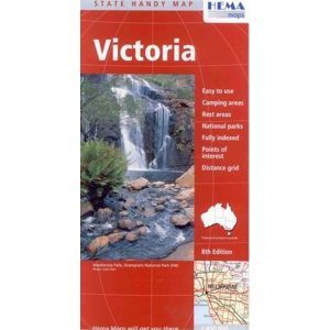 Austrálie - Victoria - mapa Hema 1:850 000