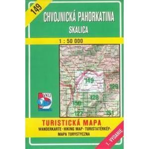 Chvojnická pahorkatina, Skalica - mapa VKÚ č.149 -1:50 000 /Slovensko/