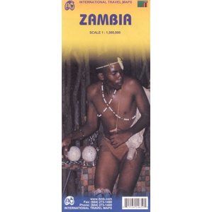 Zambie - mapa ITM - 1:1 500 000