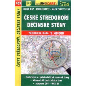 České středohoří, Děčínské stěny - mapa SHOCart č.403 - 1:40 000