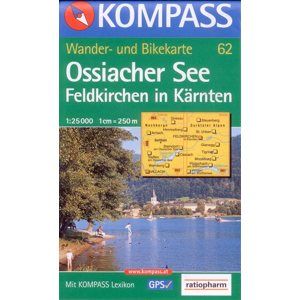 Ossiacher See - mapa Kompass č.62 - 1:25 000 /Rakousko/