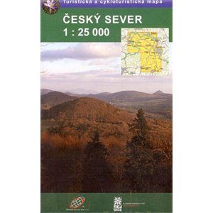 Český sever - mapa Geodézie On Line 1:25 000