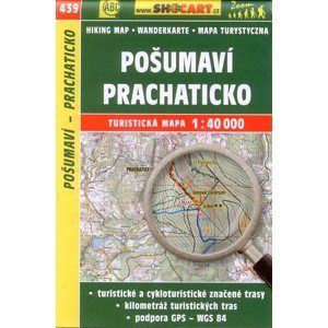 Pošumaví - Prachaticko - mapa SHOCart č.439 - 1:40 000