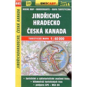 Jindřichohradecko, Česká Kanada - mapa SHOCart č.445 - 1:40 000