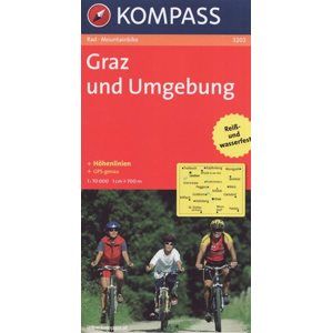 Cyklo Graz und Umgebung Kompass 3202 1:70 000