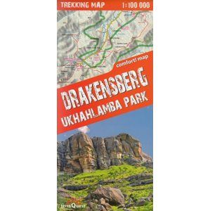 Drakensberg Ukhahlamba Park - trekkingová mapa 1:100t