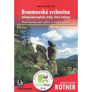 Broumovská Vrchovina - turistický průvodce Rother