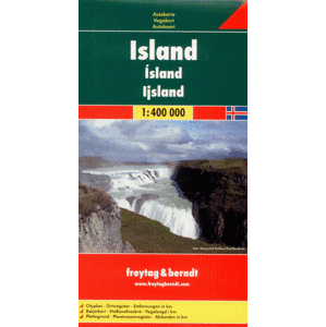 Island - mapa Freytag - 1:400 000