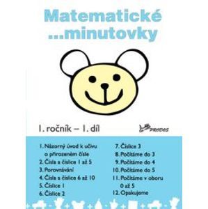 Matematické minutovky 1.r. 1. díl - Mikulenková Hana