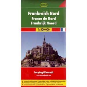 Francie-sever-mapa FR 1:500 000