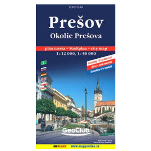Prešov - pl. Geo-SHc 1:12/1:50 + okolí /měkká o./