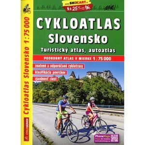 Cykloatlas Slovensko 1:75 000 (1) - SHOCart
