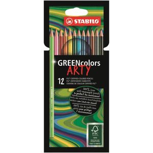 STABILO GREENcolors Pastelky ARTY line - 12 barev