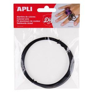APLI Modelovací drátek 1,5 mm, 5 m - černý