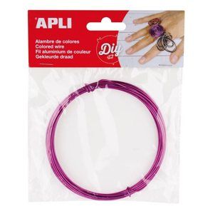 APLI Modelovací drátek 1,5 mm, 5 m - fialový