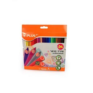 Trojhranné pastelky WE-TRI, 24 barev