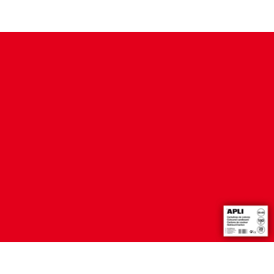 APLI sada barevných papírů, A2+, 170 g, červený - 25 ks