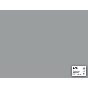 APLI sada barevných papírů, A2+, 170 g, šedý - 25 ks