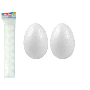 Vajíčka polystyrenová - 8 cm - 8 ks