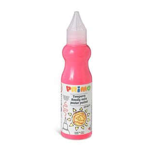 Temperová barva 3D PRIMO FLUO, 50 ml, lahvička s tenkým hrotem, růžová