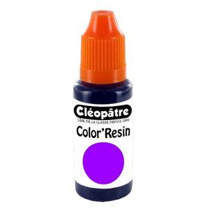 Transparentní barvivo pro pryskyřice, 15ml - purpurová