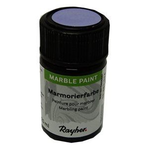 Mramorovací barva Rayher Marble Paint 20 ml - fialová