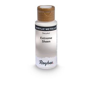 Akrylová barva Rayher Extreme Sheen, 59 ml - stříbrná