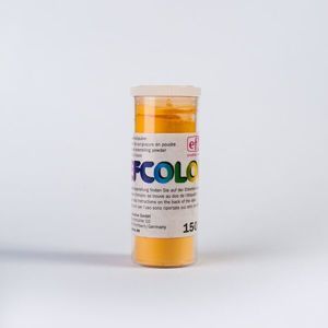 Efcolor - Smaltovací prášek, 10 ml - zlatožlutý