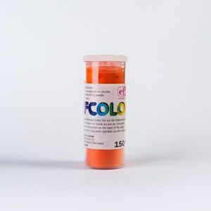 Efcolor - Smaltovací prášek , 10ml - oranžový